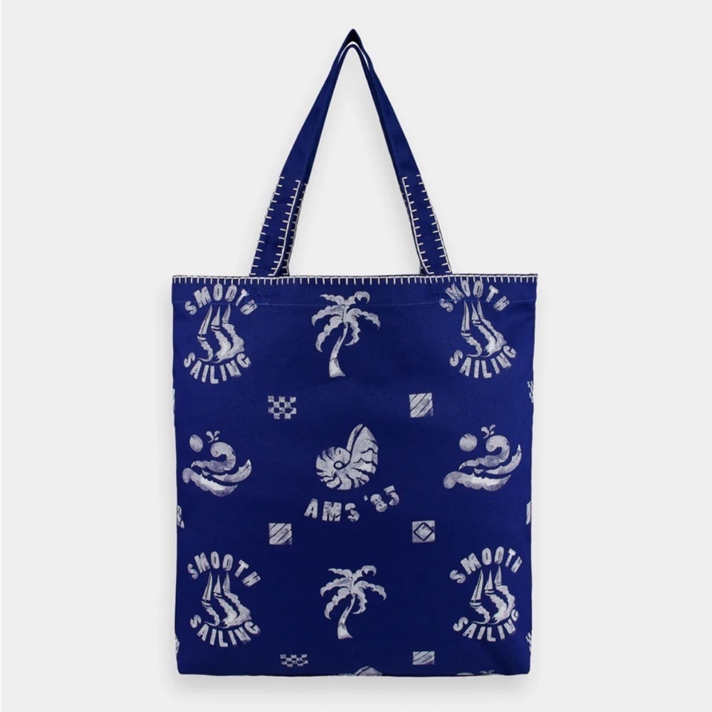 NWT Anthropologie Scotch & Soda Canvas Stitching Tote Bag